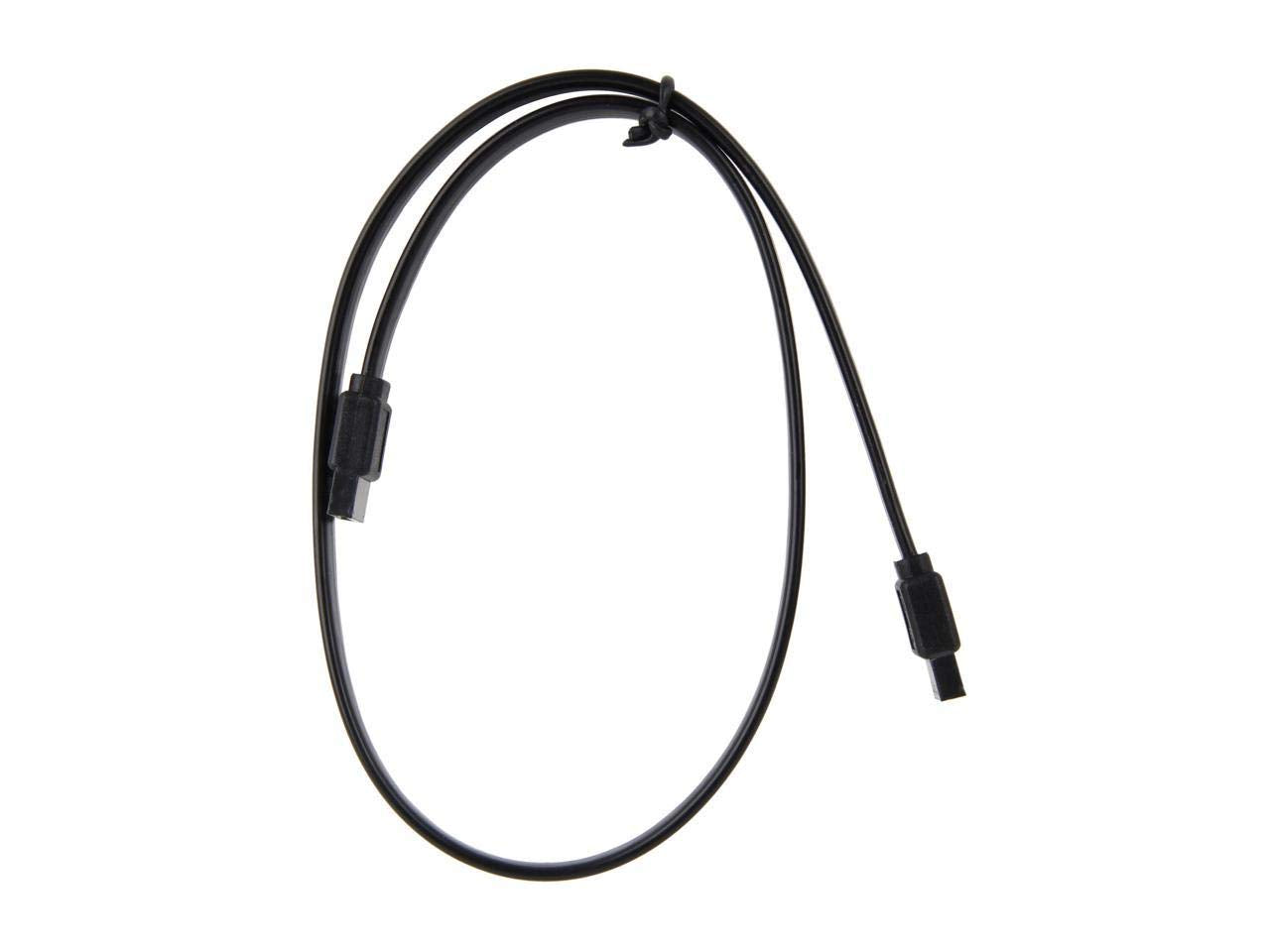 Nippon Labs SATA3-1.5FT-BK 18-Inch SATA Cable, Black