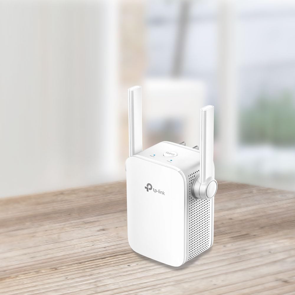 TP-Link N300 WiFi Extender(TL-WA855RE)-Covers Up to 800 Sq.ft, WiFi Range Extender Supports up to 300Mbps Speed, Wireless Signal Booster and Access