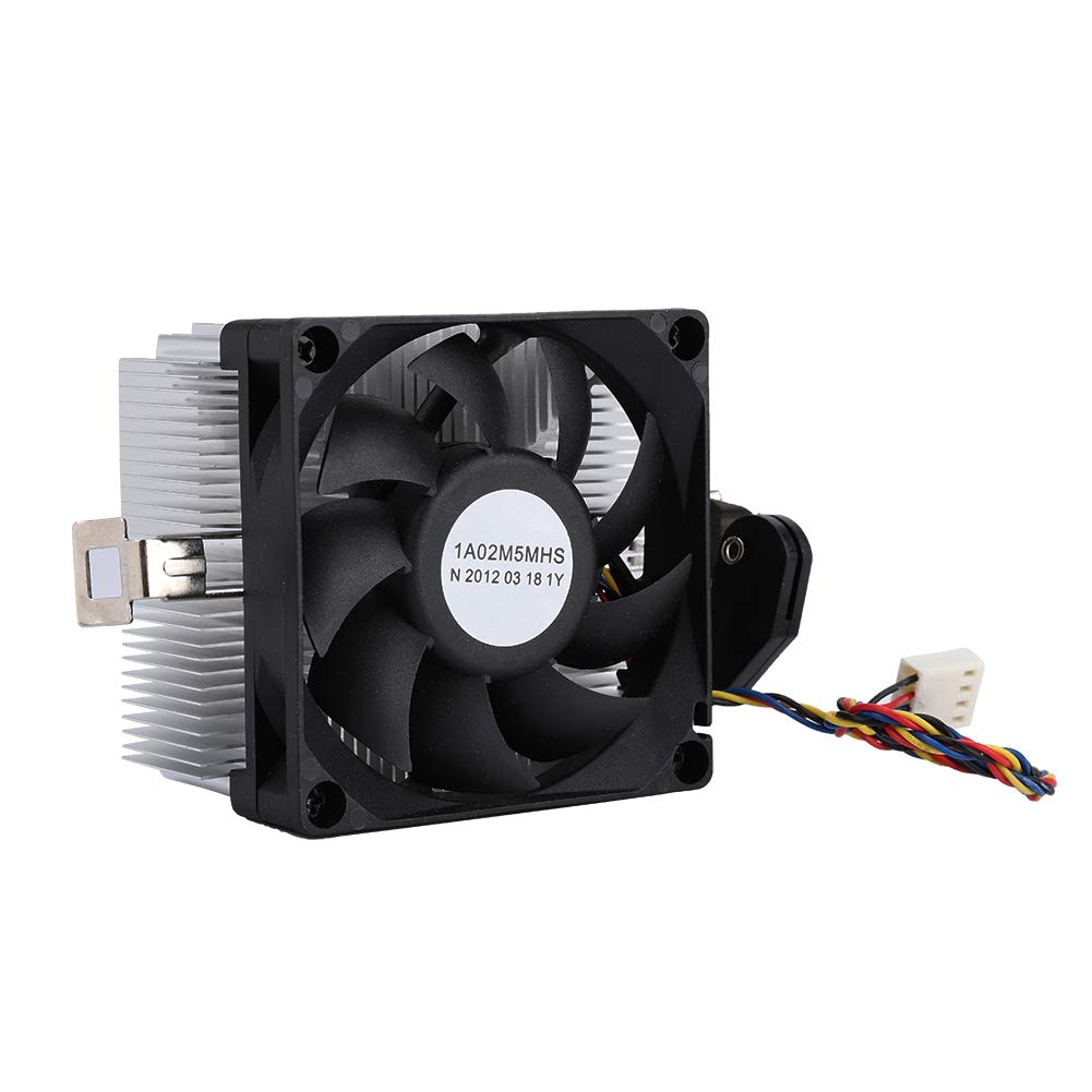 12V CPU Cooling Fan, Extruded Aluminum Heatsink CPU Cooler Hydraulic Bearing 2200RPM High Speed 7015 Silent Fan for