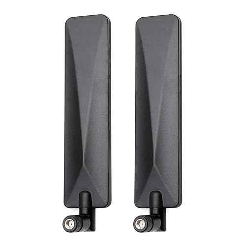 Bingfu 4G LTE Cellular Trail Game Camera Antenna 9dBi RP-SMA Male (2-Pack) Compatible with Spypoint Tactacam Reveal Stealth Cam Cuddeback Wireless
