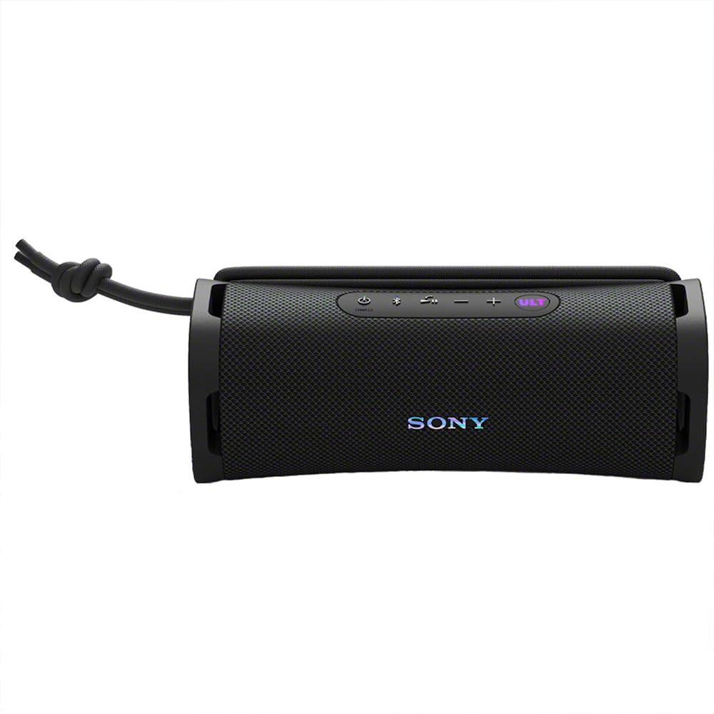 Sony SRSULT10/B ULT Field 1 Wireless Ultra Portable Bluetooth Compact Speaker, Black Bundle with 2 YR CPS Protection Pack, Mizco Travelocity in-Ear