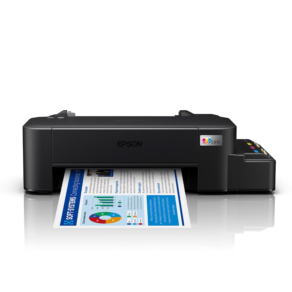 EPSON Ecotank L121 Printer - Color Ink Tank, USB Cable, Bivolt