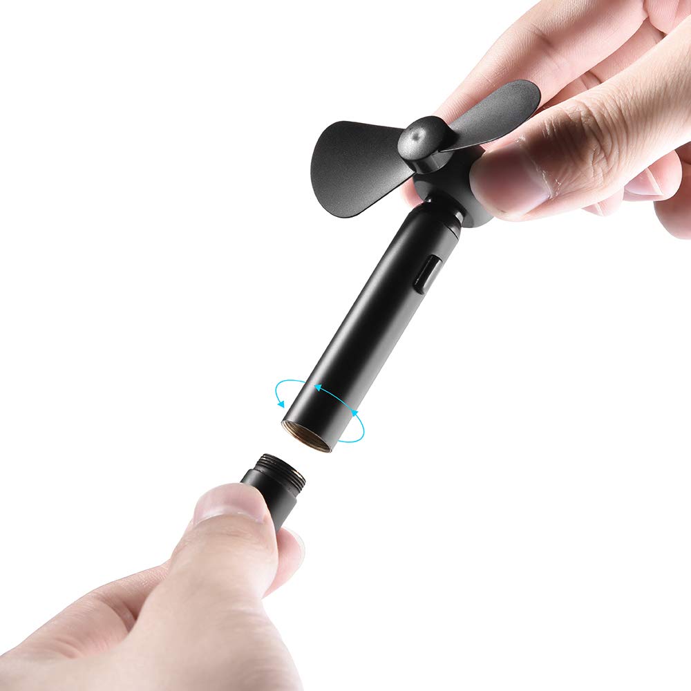 Mini Handheld Fan, Frishare Portable Personal Fan AAA Battery Operated Fan, Smaller Size, Miniature Travel Fan For Traveling, Camping, Fishing, Office