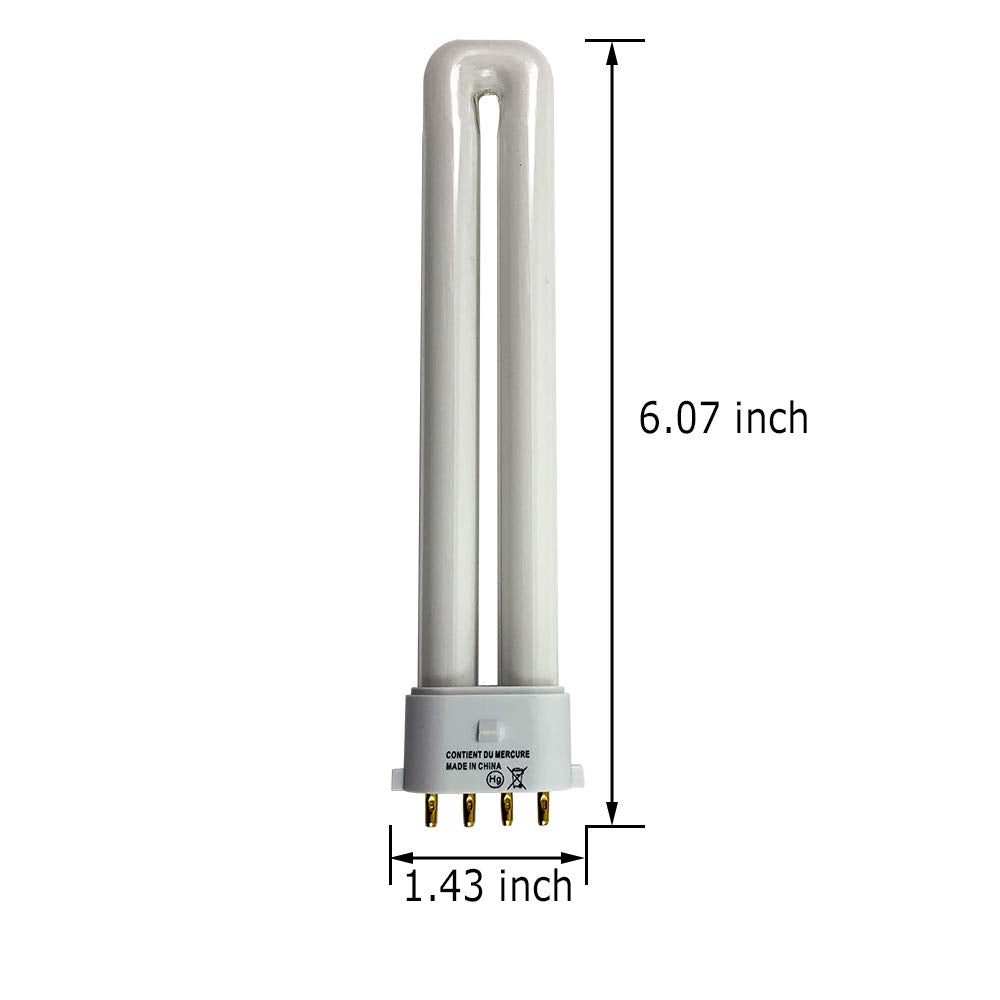 Ushio BC8832 3000178 - CF9SE/841-9W - 4 Pin 2G7 Base - 4100K - CFL Bulb