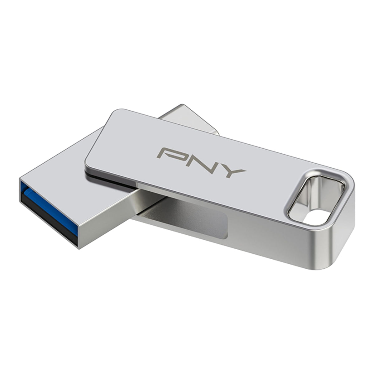 PNY 128GB Duo Link USB 3.2 Type-C Dual Flash Drive