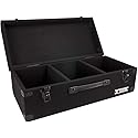 Odyssey C45200 Carpeted Case for 45 Rpm Vinyl Records with Surface Mount Hardware, Black