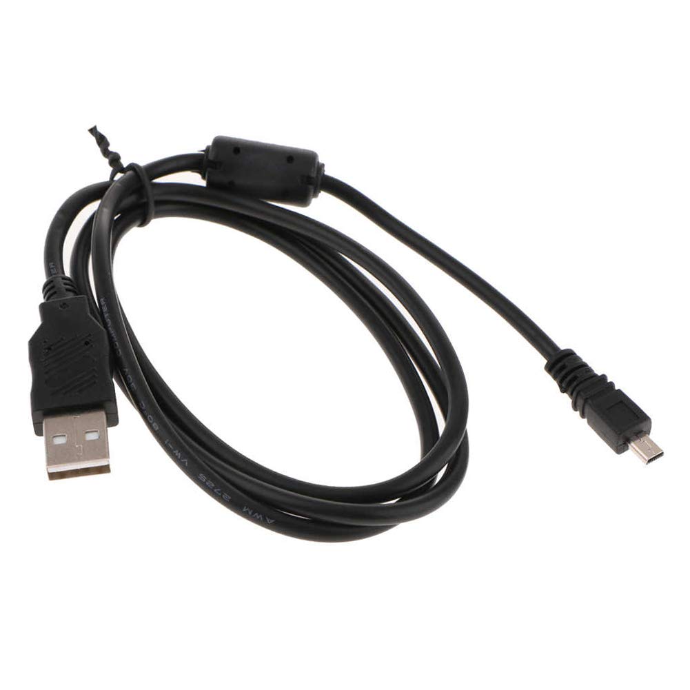 Blacell USB Cable for Nikon Coolpix B500 Digital Camera, and USB Computer Cord for Nikon Coolpix B500 Digital Camera, Gold Plated,W/Ferrite, 6 Feet or