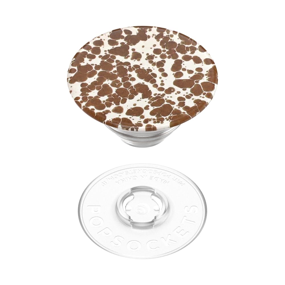 PopSockets Phone Grip with Expanding Kickstand, Adhesive Grip, Enamel - Spotted Soil