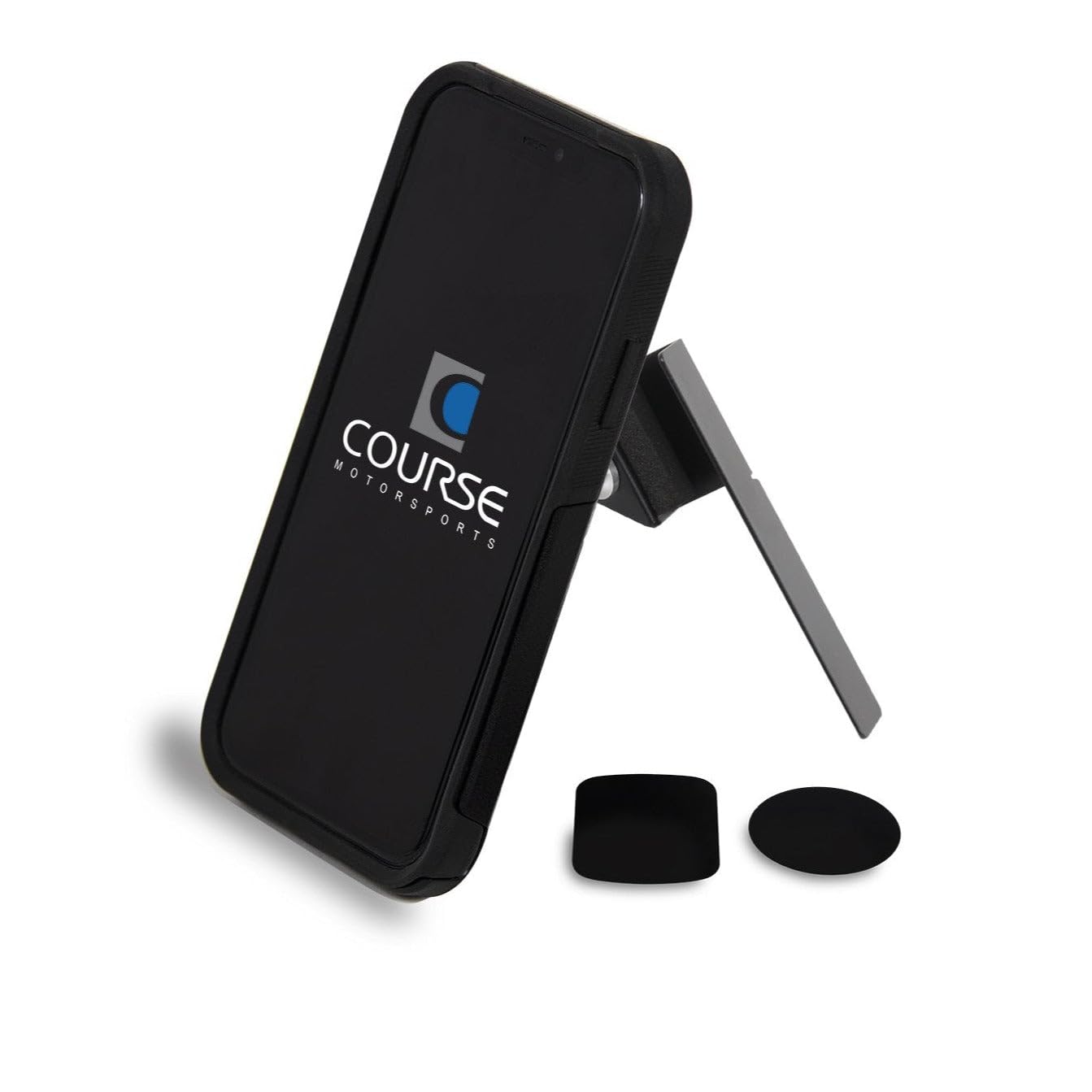 Course Motorsports Direct Fit Phone Mount: Ram TRX, Ram Limited (2019-Present),Laramie Longhorn (2020+) Cradle Head - Charging Auto Closing (Black)