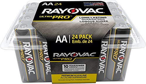 Rayovac Batteries ALAA-24F Ultra Pro AA Alkaline Batteries, AA (Pack of 24)