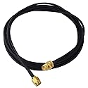 Boobrie RP-SMA Coaxial Cable 6.5ft/2M RG174 Cable RP SMA Male to RP SMA Female Low Loss Antenna Cable RP SMA Extension Cable for WiFi Antenna 4G etc