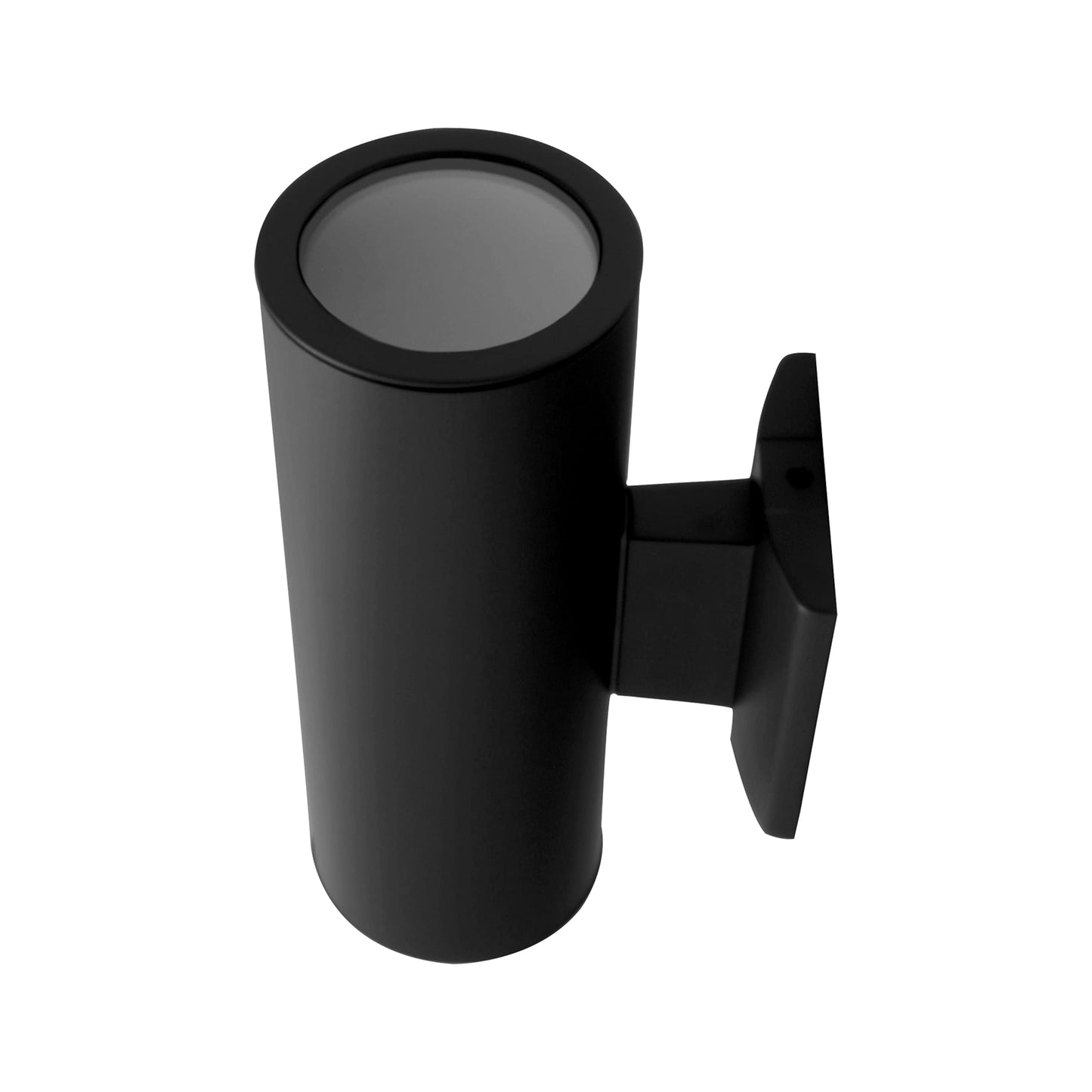 NICOR Lighting 12 inch Black Up and Down Cylindrical Bullet Light (50102BK)
