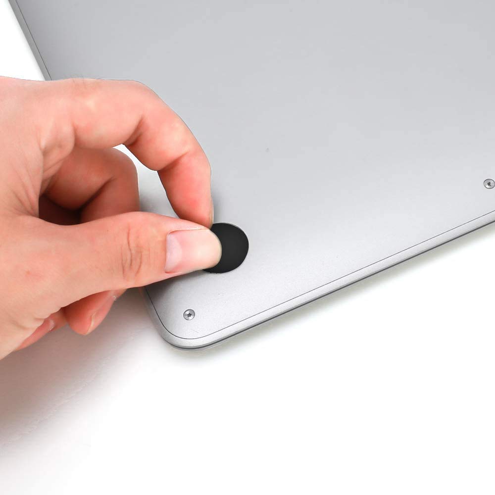 8 Pcs Laptop Rubber Feet(0.7 inch Diameter), Non-Slip Replacement Bottom Case Feet for MacBook Case (MacBook Pro/MacBook Air Shell Cover)