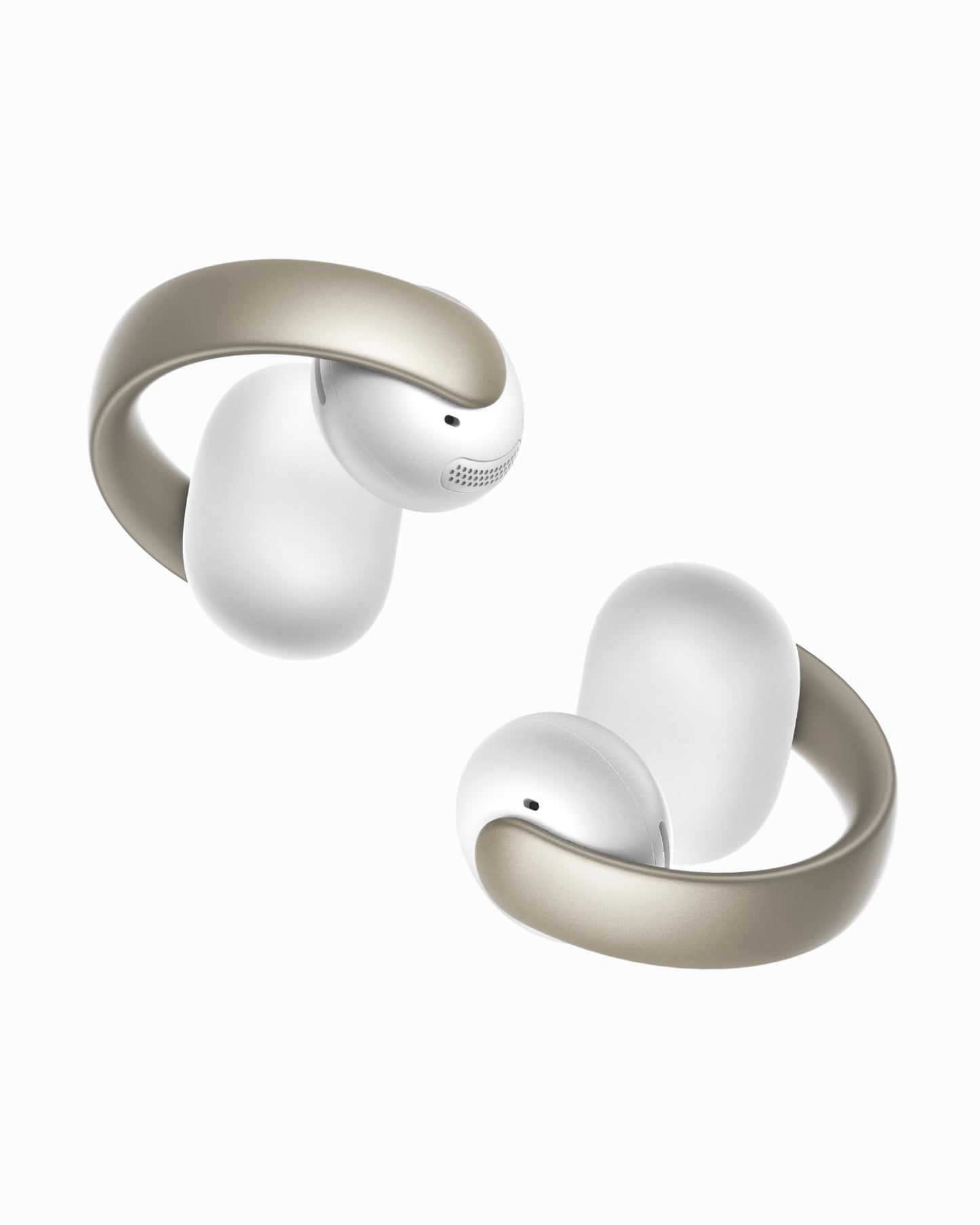 Soundcore AeroClip by Anker, Open-Ear Earbuds, Clip-On Headphones, Adaptive Comfort, Clear Calls with 4 Mics and AI, Stable Fit, 12mm Drivers