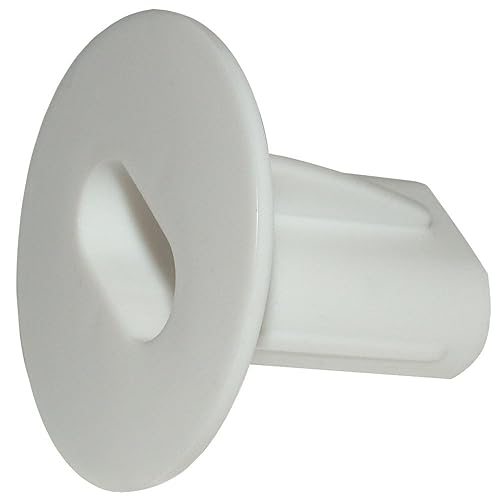 Skywalker Dual Feed-Through Cable Bushings 100 Pieces (White)