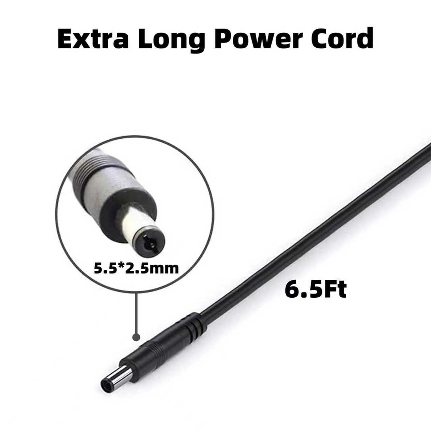 6V 2A Power Supply AC Adapter DC 6Volt Power Adapter Charger DC in 6V Power Cord for 500mA 600mA 700mA 800mA 900mA 1000mA 1500mA 2000mA Equipment…