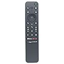 RMF-TX800U Voice Remote Control Replacement for Sony 4K HD TV KD-43X72K KD-43X73K KD-43X80K KD-43X81K KD-43X82K KD-43X85K KD-43X89K KD-50X72K