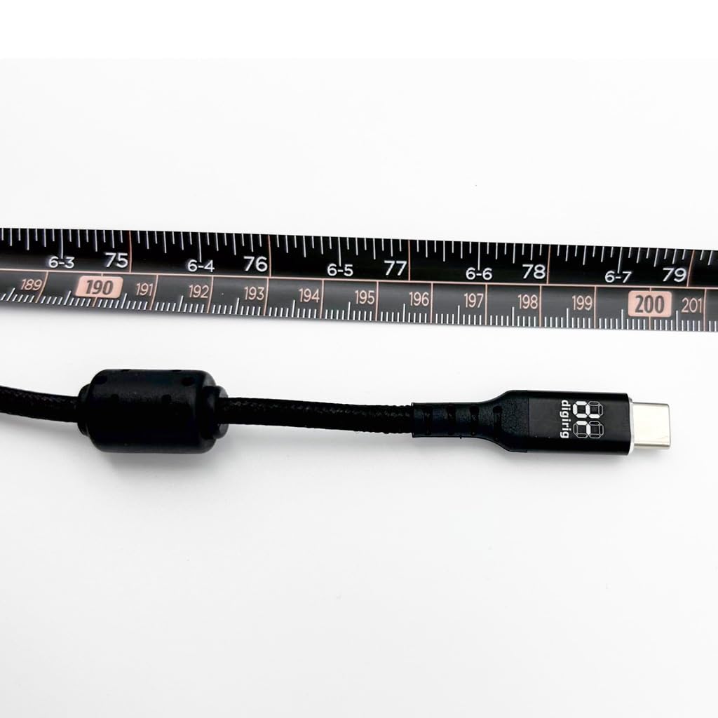 Digirig 2M Shielded USB-C to USB-C Cable with Ferrites