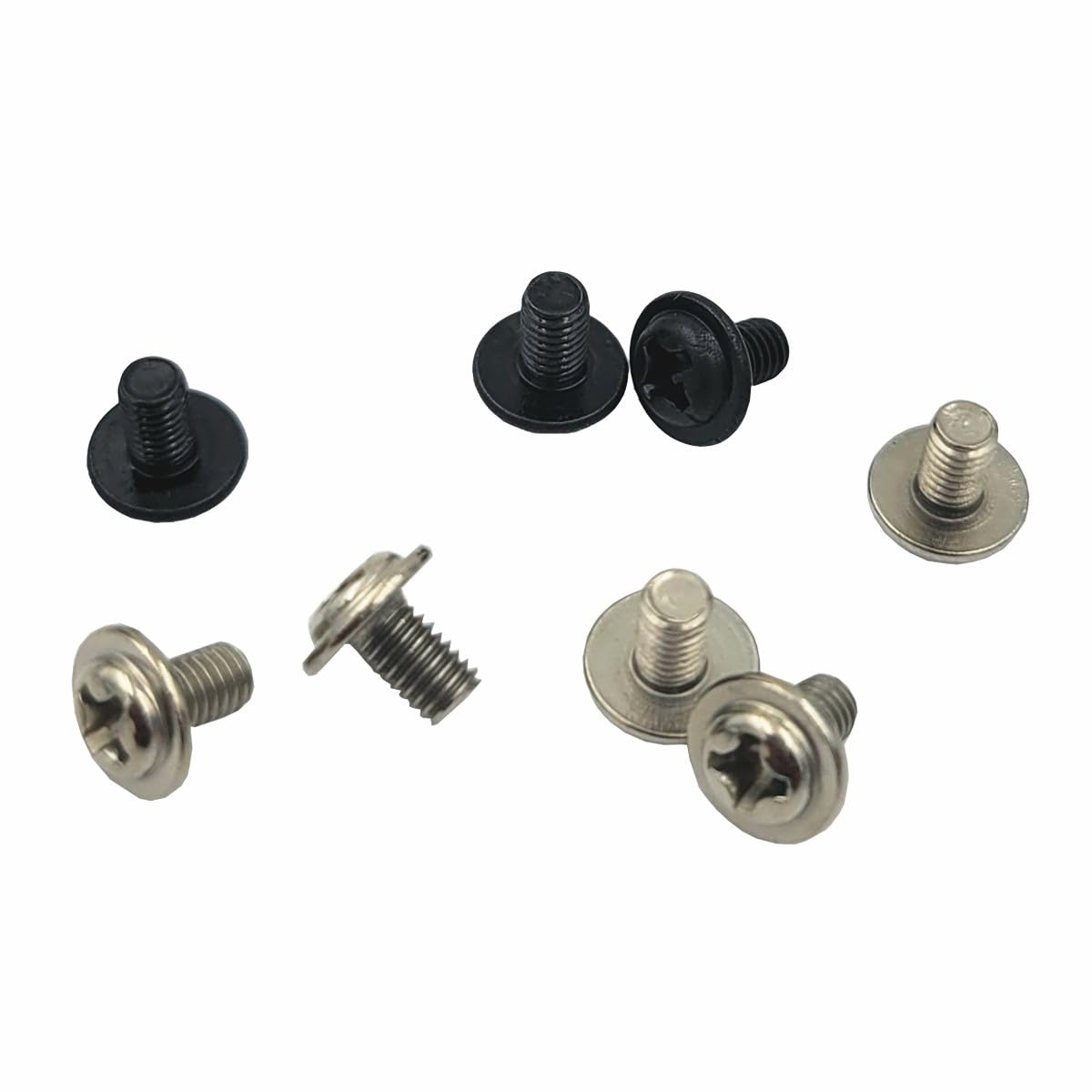 200Pieces 2.5inch SSD Mounting Screws M3x5mm Pan Head Phillips Drive Screws with Screwdriver