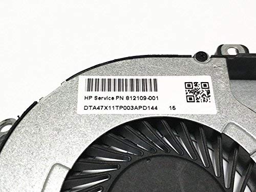 QUETTERLEE 3W 12V 4-Pin Laptop Cooling Fan for HP Pavilion 15-AB, 15-AN, 17-G Series Laptops