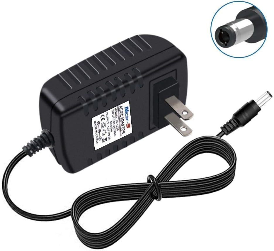 12V AC Power Adapter fits for Seagate Backup Plus SRD0SD0, Expansion SRD00F2, Central, FreeAgent GoFlex, SimpleTech External Hard Drive Power Supply…
