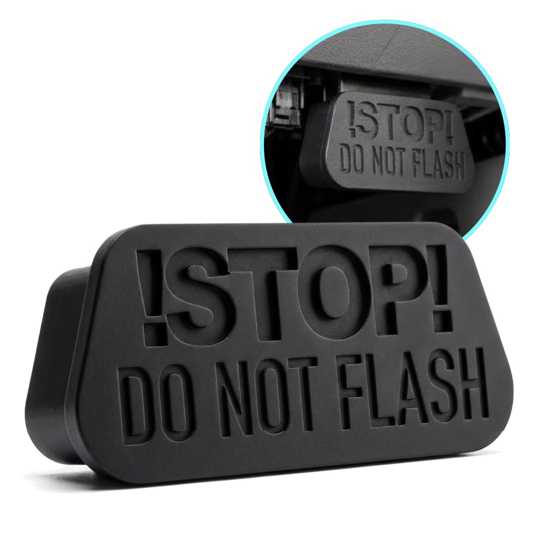 SplashNColor OBD2 Port Cover - ABS Plastic Cap - Prevents Unauthorized Flashing & Protects Diagnostic Connector - High-Temp Heat-Resistant Durable