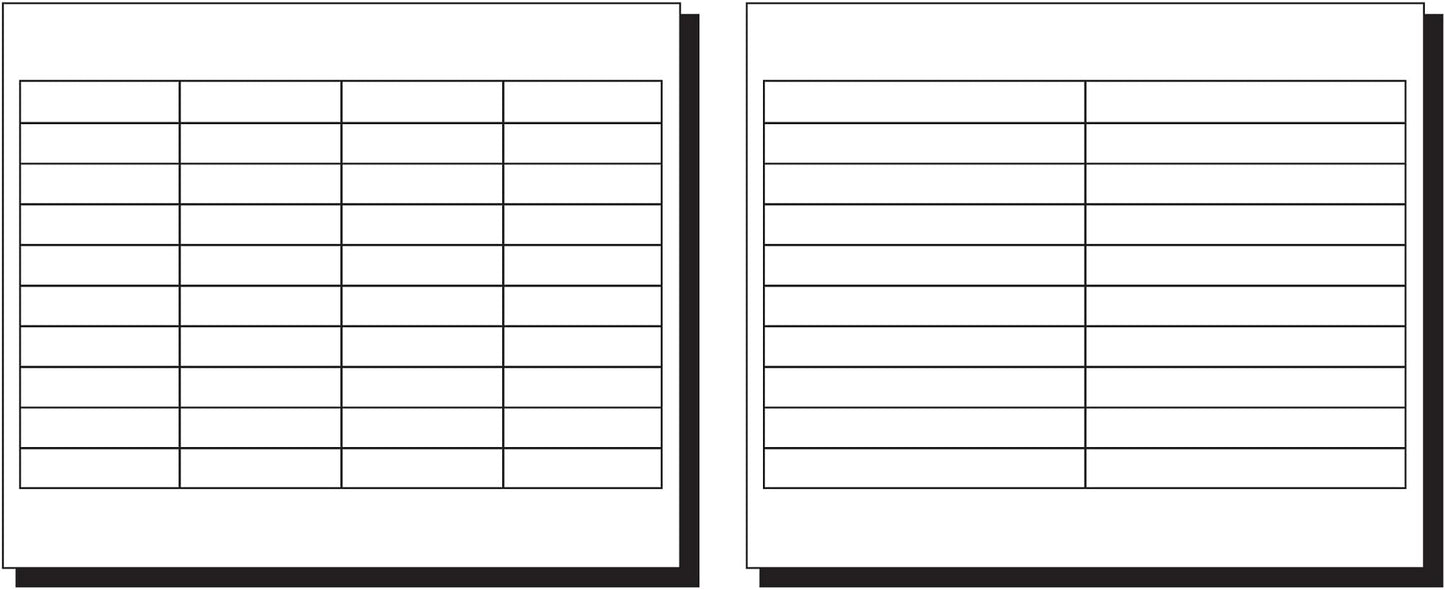 Avery® Printable Tab Inserts for Hanging File Folders, 1/2" x 2", 1/5 Cut, White, 100 Index Tab Inserts (11136)