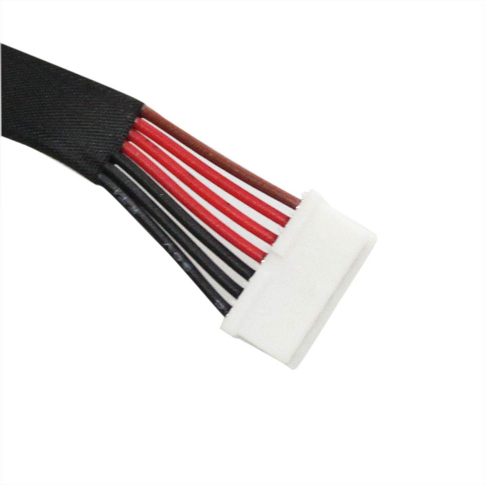 Zahara DC Power Jack with Cable Harness Replacement for Dell Latitude 7214 5404 7404 5414 Rugged TDP-105HSR2-D