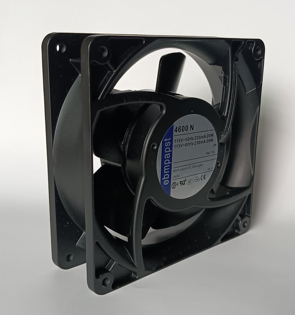 4600N AC High-Temperature Resistance Fan 4600 N 115V 235/230mA 20W 12CM 12038 Cooling Fan