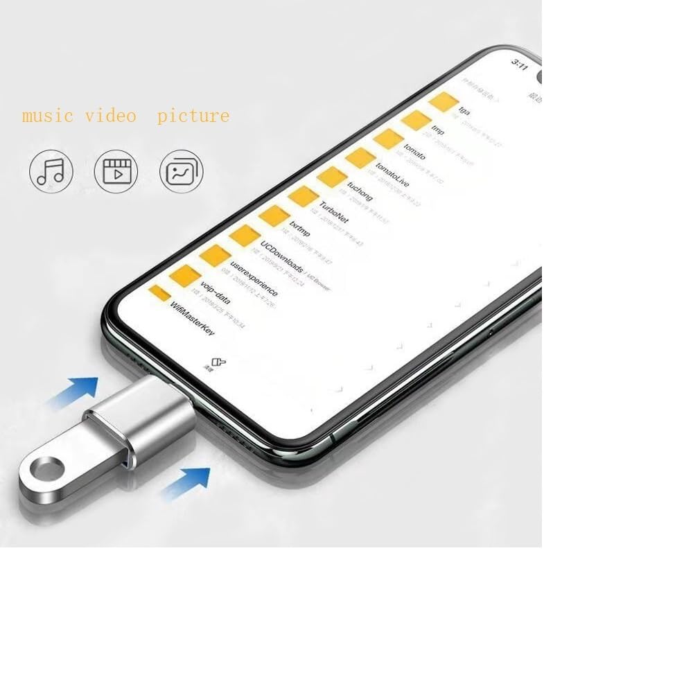 USB C to USB3.0 Female Adapter, USB C Adapter (2 Pack), Type C to USB, 5Gbps high-Speed Data