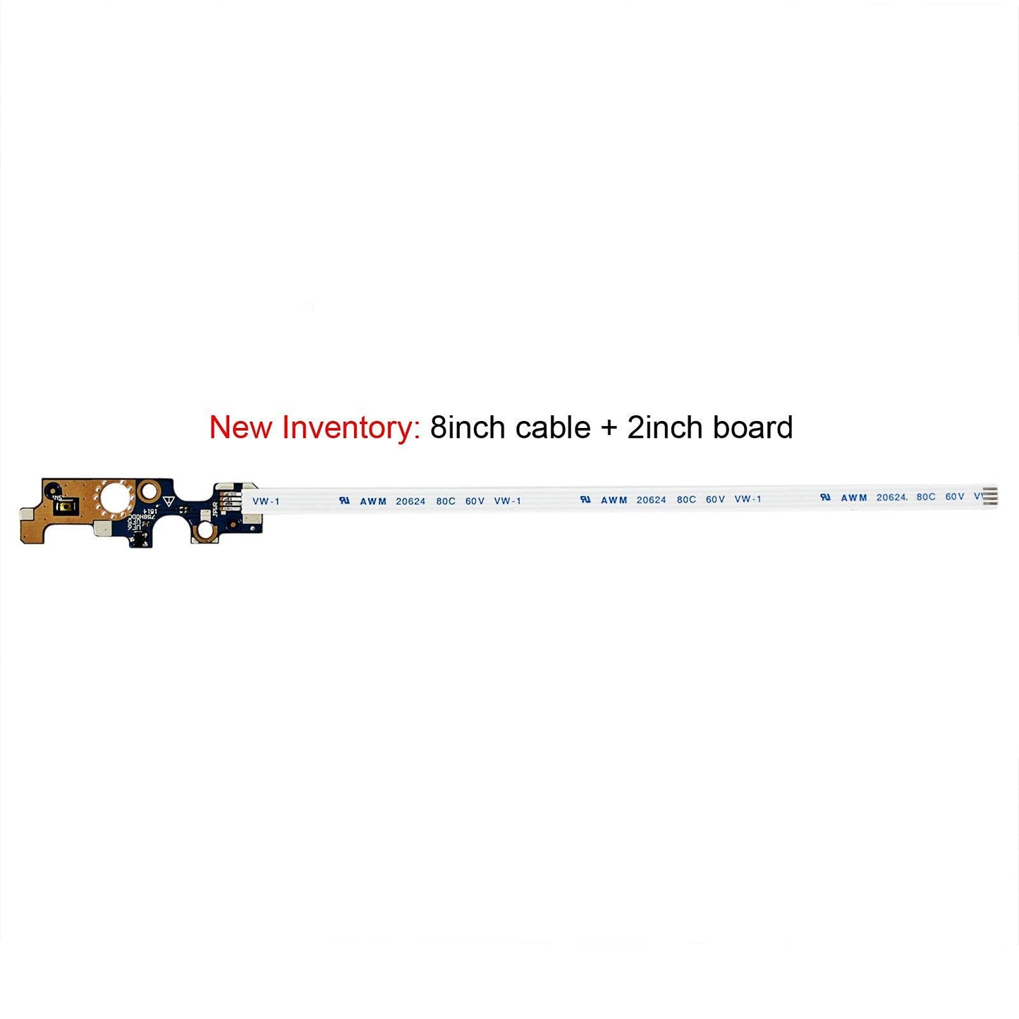 HSSDTECH Power Switch Button Board with Cable Replacement for Dell 14U/15U 5455 5458 5559 3558 15-5000 15-5551 15-3558 15-5555 15-5558 5559 Vostro