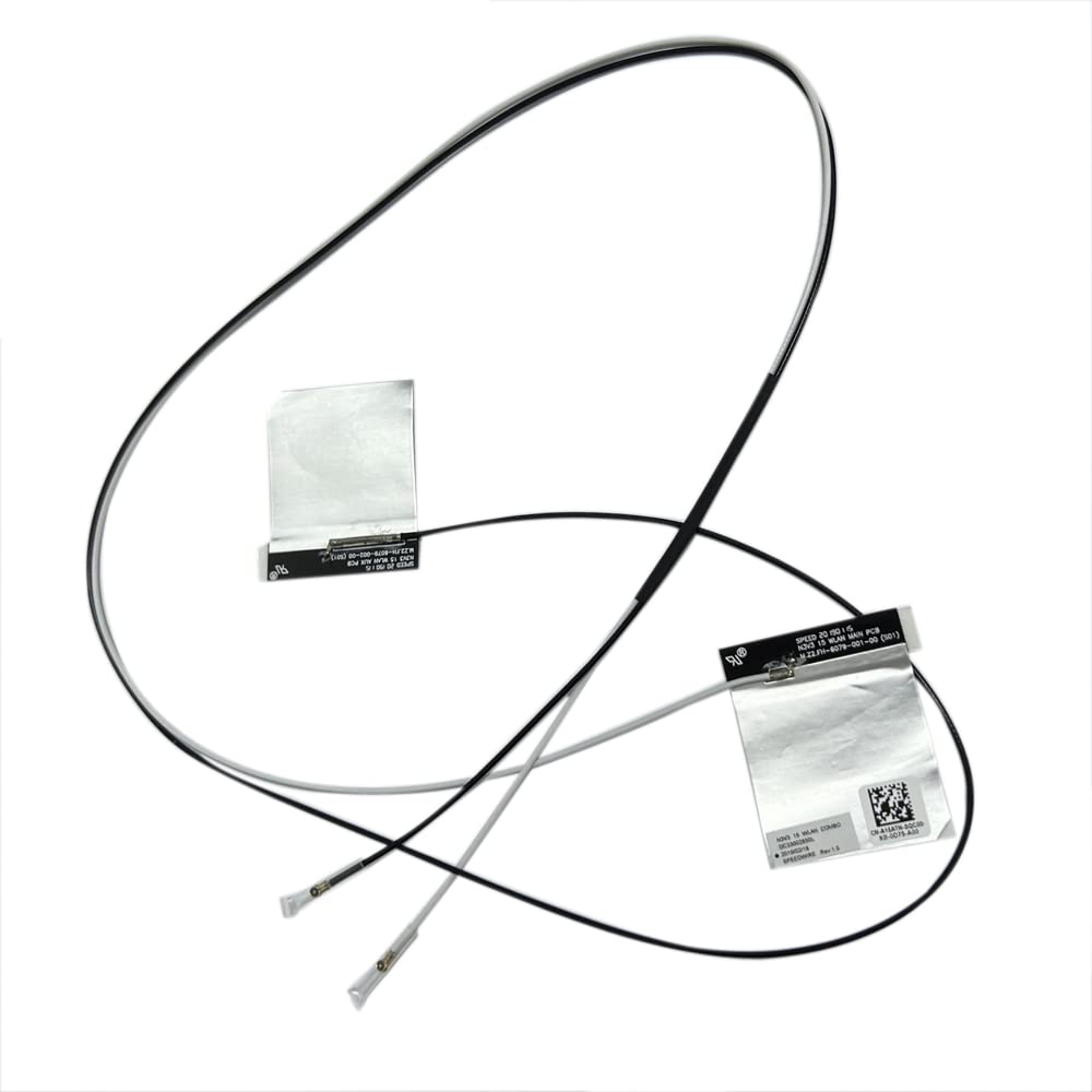 Zahara WiFi Antenna Cables Wireless WLAN for Dell Inspiron 15 5570 5575 3581 3582 3583 3585 3593/ Latitude 3590/ Vostro 15 3580 AATN15 A15ATN