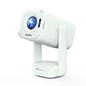 Aurzen D1 air Smart Projector with WiFi and Bluetooth, Built-in APPS, Native 1080P HDR10, 4K Supported, USB-C Powered, Auto Focus/Keystone, DoIby