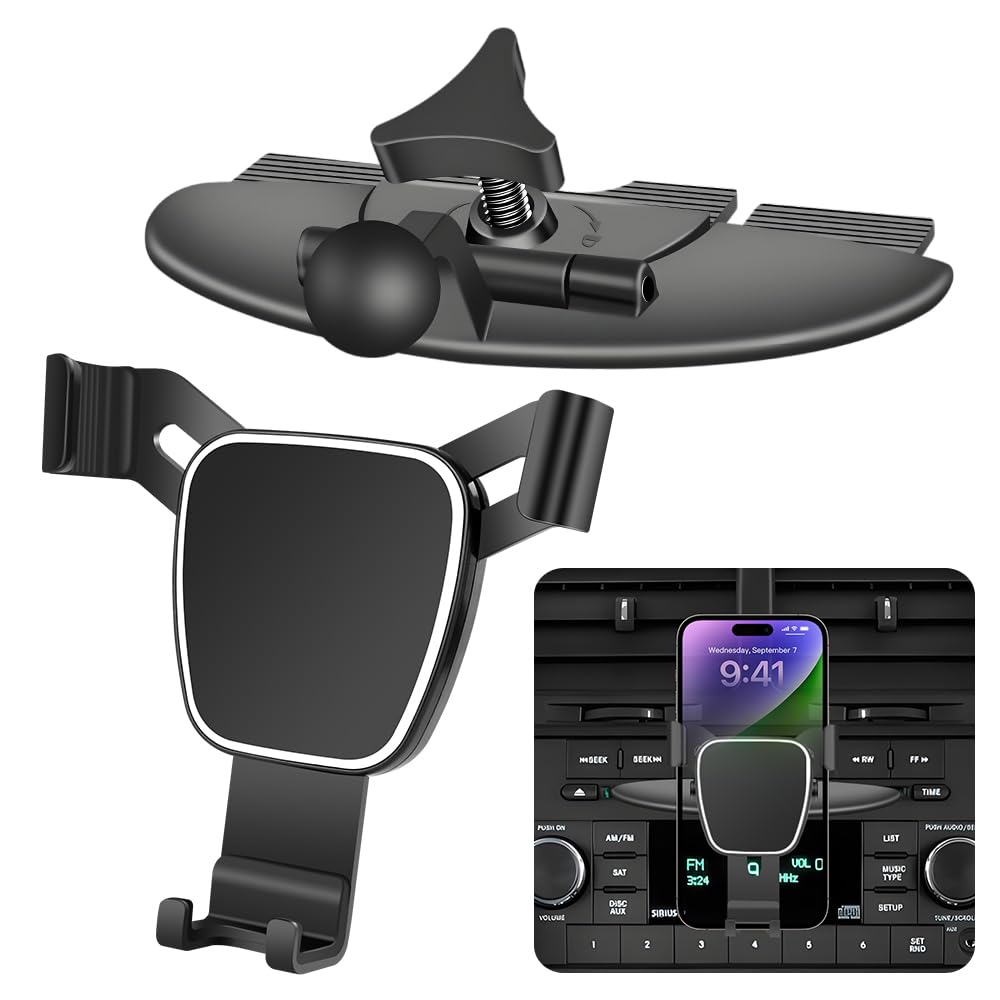Car Phone Mount Holder For Dodge Grand Caravan 2001-2016?Caliber 2007-2012 Auto Accessories Navigation Bracket Interior CD Slot Mount Mobile Cell