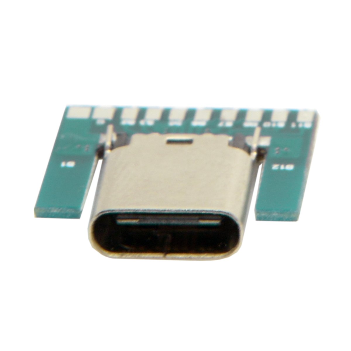 JSER DIY 24pin USB 3.1 Type-C Female Socket Connector SMT Type with PC Board