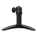 ASHATA Monitor Holder Stand, Desktop Computer Black Monitor Holder,Universal PC Accessories,ABS + Metal Material,Light Weight,for Small LCD Monitors