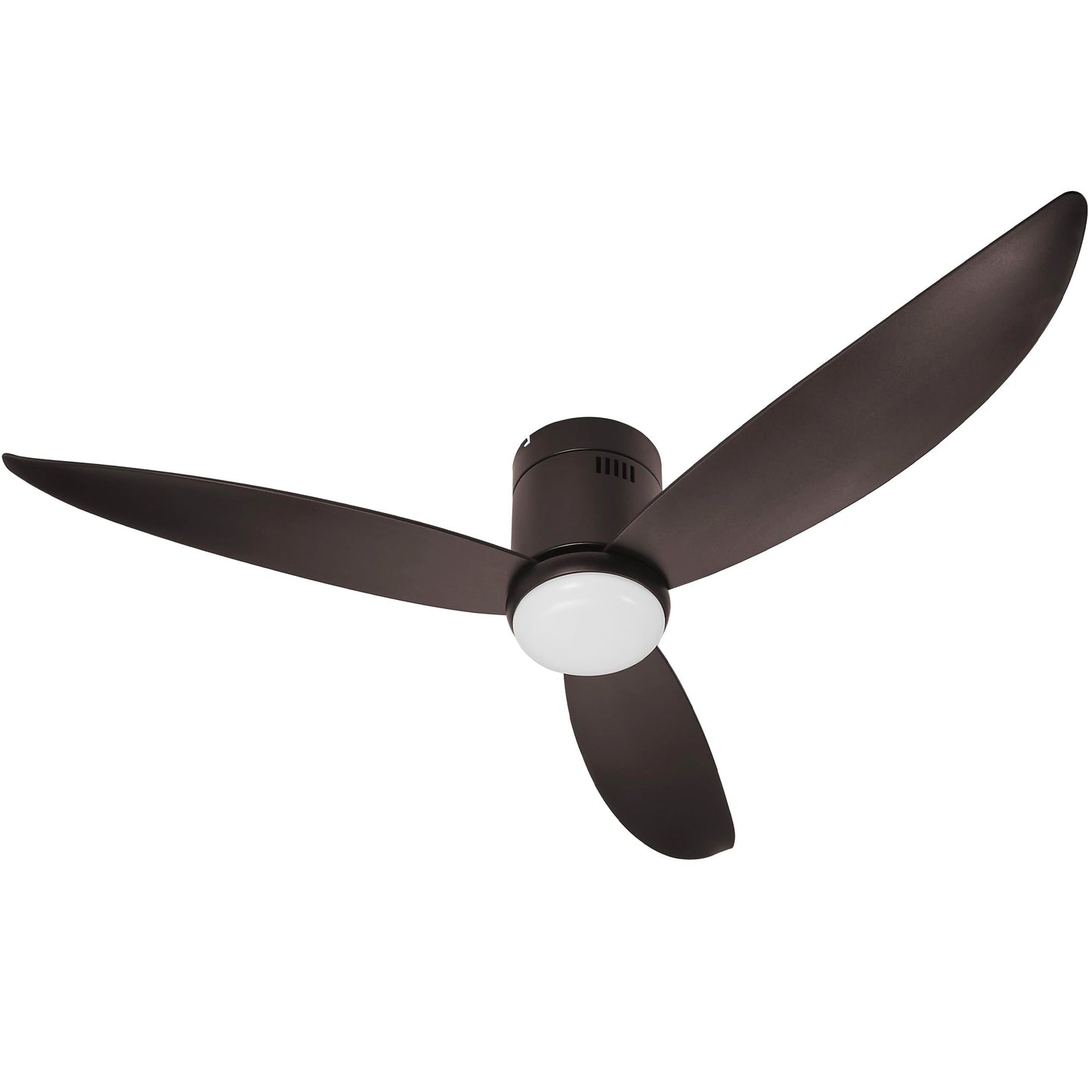 Maxxima Luvoni Series 52" Brown Ceiling Fan w/LED Light, Remote Controlled