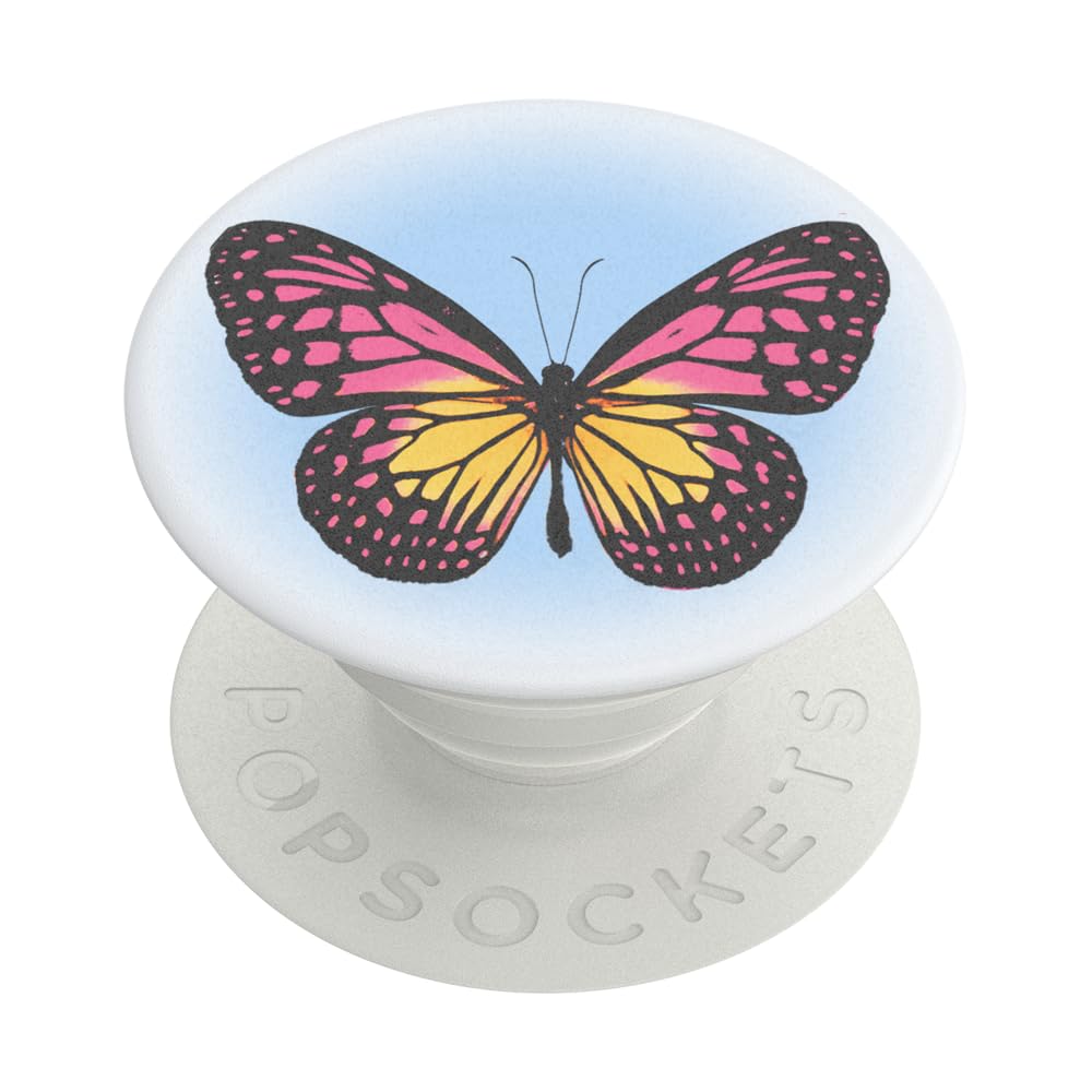PopSockets Adhesive Phone Grip, Holder, Phone Stand, Butterfly - Wings of Desire