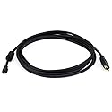 Monoprice 6ft 34AWG Standard Speed HDMI Cable With Ethernet w/ Ferrite Core - HDMI Micro Connector male to HDMI Connector male - B