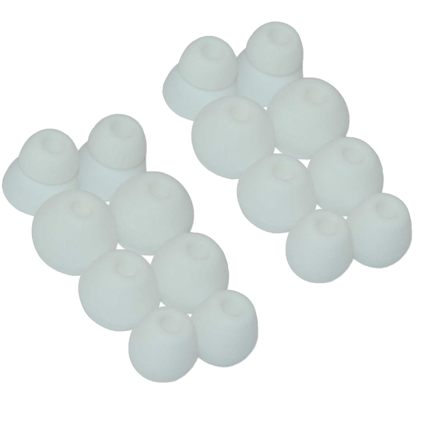 Miayaya Silicone Tips Replacement Earbuds Tips for Powerbeats Pro, Beats X, Beats Flex, Urbeats, BeatsTour Wireless Earphone Ear Tips Covers, S/M/L, 8