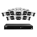 16-Channel Fusion NVR System with 4K (8MP) IP Cameras 12 / White