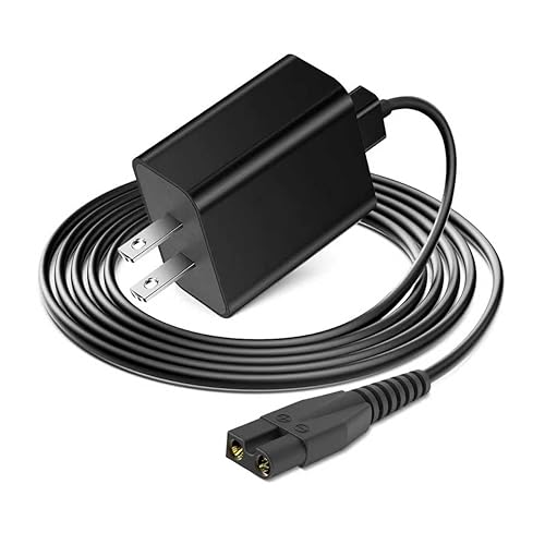 5V USB Charger Compatible with Meridian Grooming Electric Shaver Trimmer Replacement Charging Cable for Meridian Power Cord Adapter