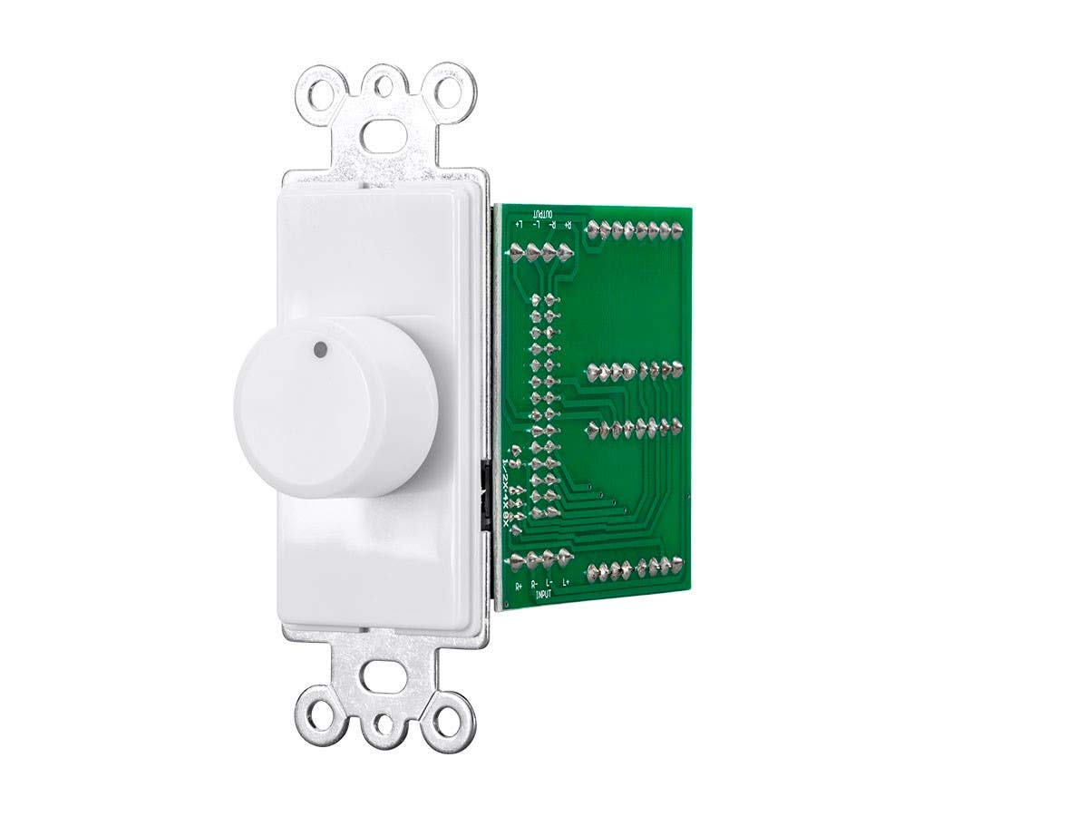 Monoprice 300W Rotary Impedance Matching Speaker Volume Control - with Color Kit