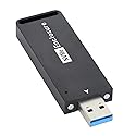 Cablecc USB 3.1 Gen2 10Gbps to NVME PCI-E M-Key Solid State Drive External Enclosure 2230/2242mm