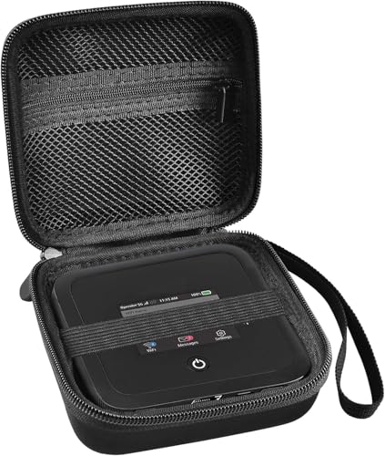 Travel Router Case Compatible with NETGEAR Nighthawk M7 Pro/ M6 M6 Pro MR6150 6500/ M5 5G MR5200 5100/ M1 M2 Mobile Hotspot. WiFi Router Storage