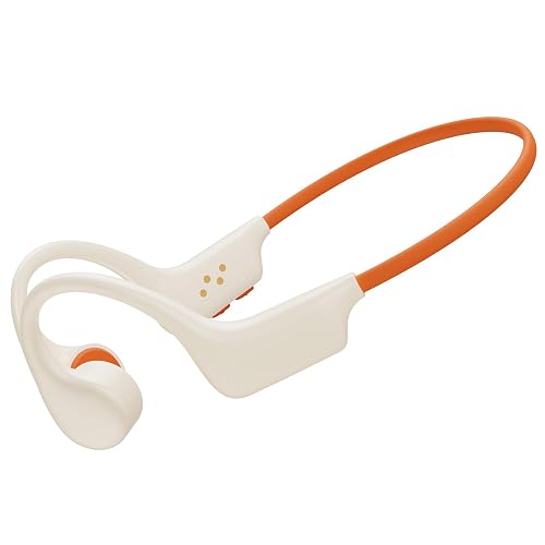 snowpanda Bone Conduction Headphones, Wireless Open-Ear Bluetooth 5.3, 32GB MP3 Player, 8 Hours Battery, IP68 Waterproof - for Running, Workouts