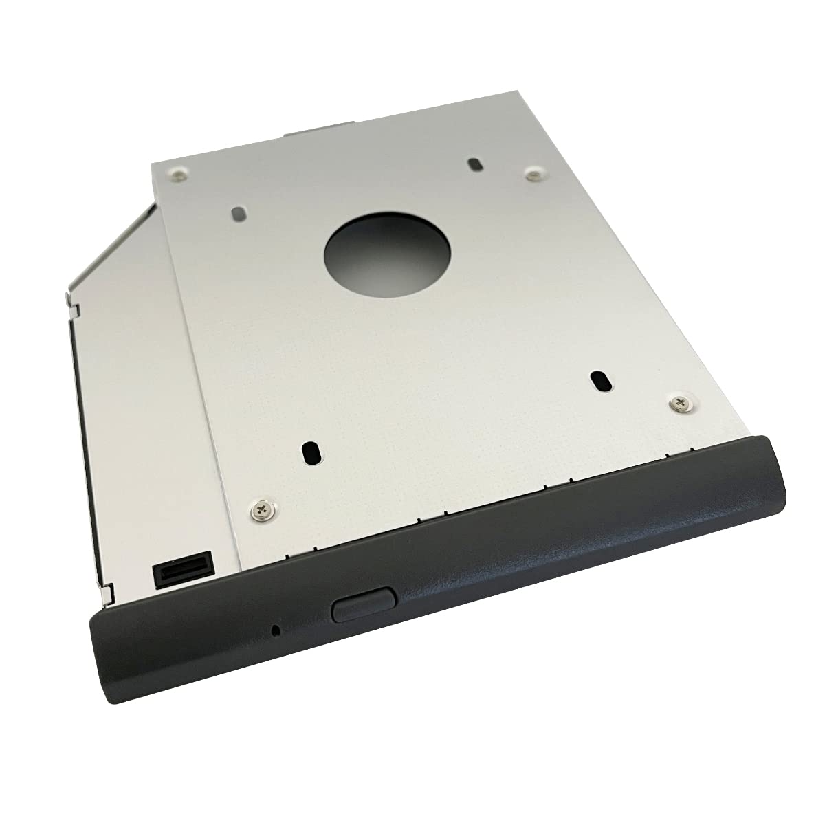 DY-tech 2nd HDD SSD Hard Drive Enclosure Caddy Fit Laptop Models Lenovo ideapad 320 330 520 with Gray Bezel and Mounting Bracket