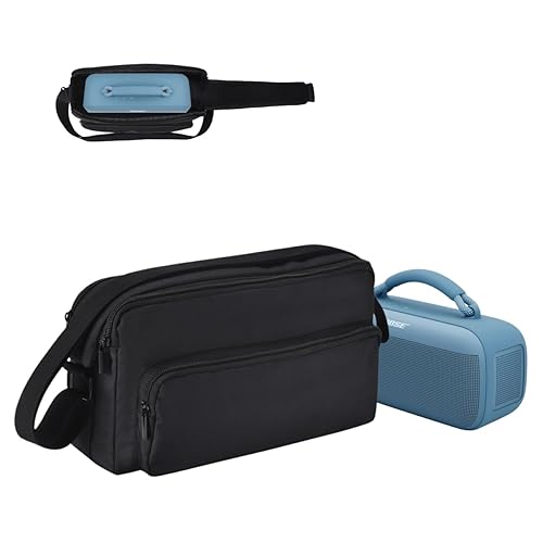Speaker Case suitable for Bose SoundLink Max,Soundcore Motion x600,DOSS SoundBox XL,BUGANI M90 Case Multi model universal Outdoor Hiking Portable