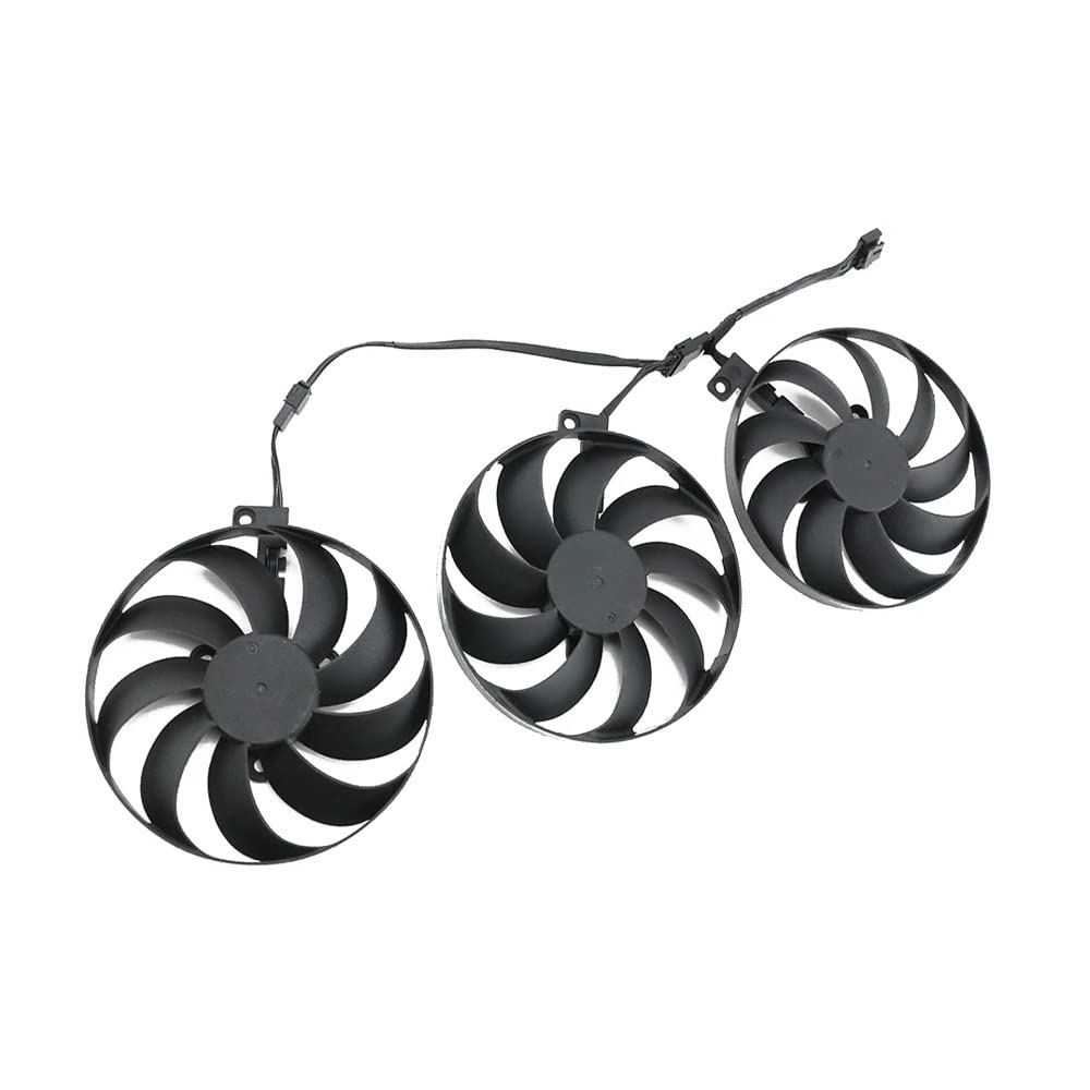 Rakstore CF9010U12D T129215BU 88mm Graphics Card Cooling Fan Replacement for ASUS TUF Gaming RTX 3060 3060Ti 3070 3070Ti 3080 3080Ti 3090 Quiet Cooler