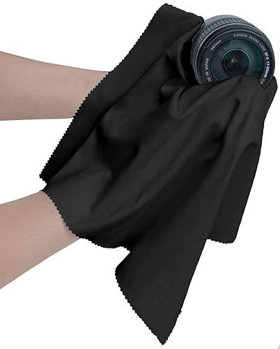 California JOS 20"x20"(50x50CM) Extra Large Oversized Microfiber Cleaning Cloth, Ideal for Electronics and Screens, Lenses on Cameras, Binoculars